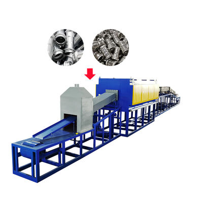 quality  Stainless Steel Continuous Bright Heat Treatment Belt Parts Bright Annealing Tubular Annealing Furnace factory