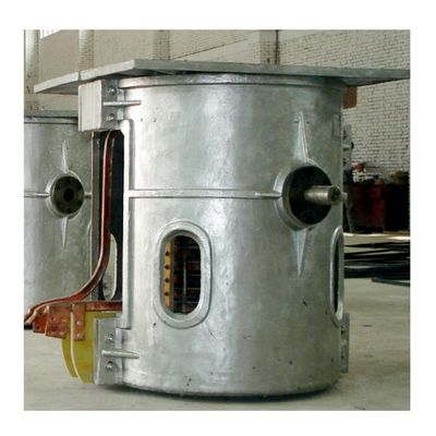Machinery Repair Shops 1T Intermediate Frequency Induction Steel Melting Furnace